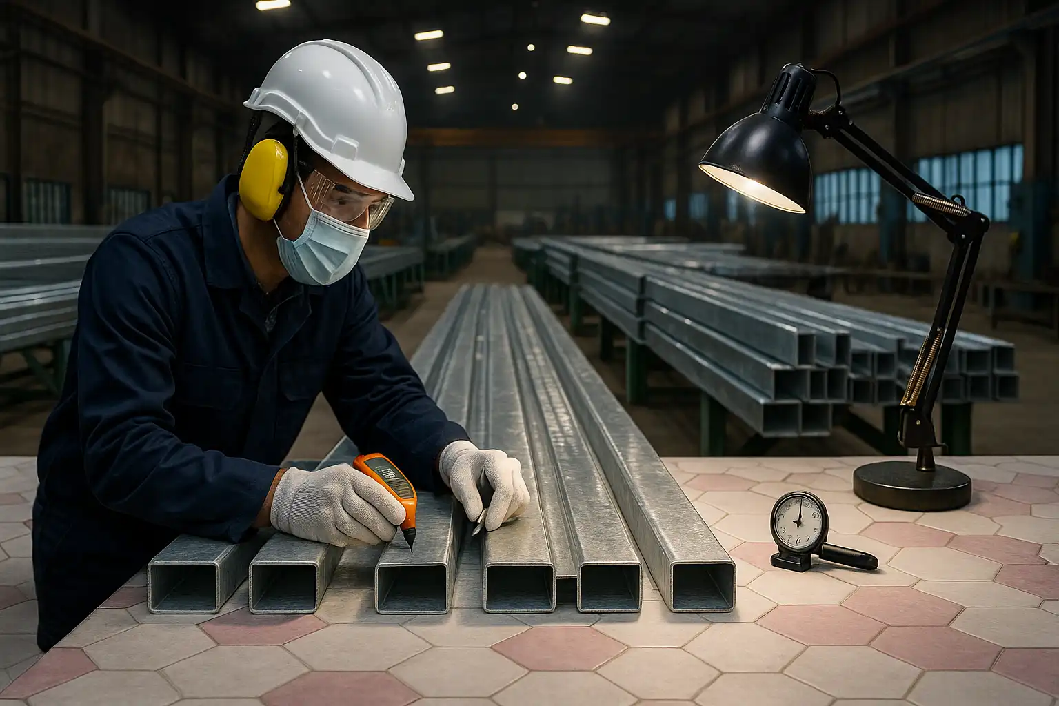 Galvanizing inspection: DFT measurement, adhesion, visual and sampling as per standards